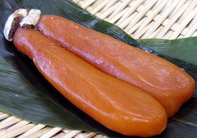 日本料理 菱沼の自家製 からすみ